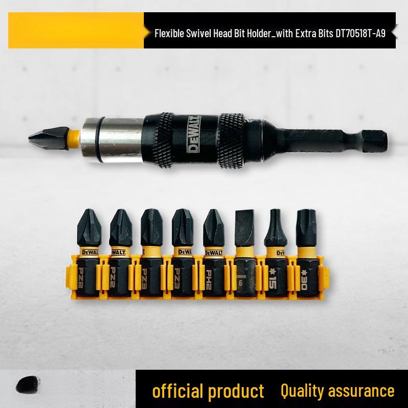 Набор бит для электрической отвертки - Сильно магнитные, Нескользящие, Высокая твердость, Крестовые (Phillips), Шестигранные (Hex), Torx, Вольфрамовая сталь.