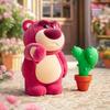 52TOYS x ИСТОРИЯ ИГРУШЕК ЛОТСО Очаровательный Босс Серия Фигурка-Сюрприз, 9 см, Флок, Популярный Персонаж, Предварительно Окрашенная, Фигурка Гашапон,