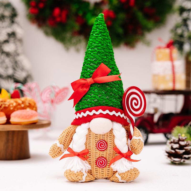 Adorable Gingerbread Man Decoration With Lighted Features For Christmas Festivities