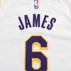 Nike Повседневный спортивный костюм Lakers Team James 6 Jersey Kids Sportswear Белый 3Z2B7BZ1P-LAK06