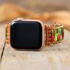 Apple Watch с браслетом из натурального камня ручной работы в богемном стиле, умное украшение