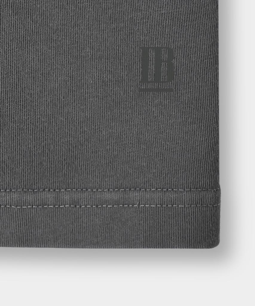 Dimiteulibeullaeg [3 шт.] Базовая хлопковая футболка-труба Essential 21S 3 цвета