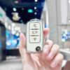 3-кнопочный TPU чехол-брелок для складного ключа автомобиля VW Volkswagen MK4 Bora Golf 4 5 6 Passat Polo Bora Touran