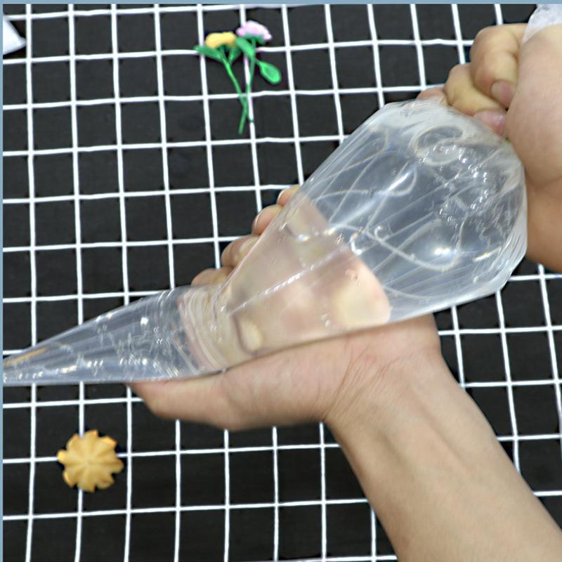 Набор из 100 шт. Одноразовый кондитерский мешок Упаковка для выпечки Кондитерское оборудование Аксессуары для выпечки Формы для выпечки Масляный торт Инструменты для шелковых цветов