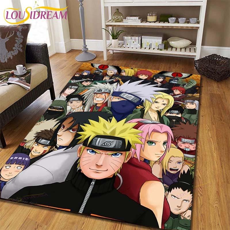 Аниме Наруто узор ковры гостиная противоскользящий коврик детские коврики для спальни коврик для йоги большой ковер декор