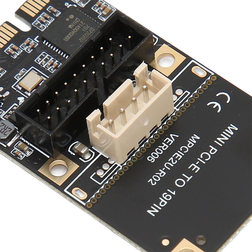 5Gbps Speed USB3.2 GEN1 Expansion Card USB Hot Swap Expansion Card for Windows XP 7 8 10 11