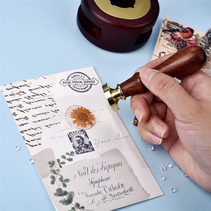 Прозрачные частицы воска из лака Янтарный золотой прозрачный лаковый клей Герметизирующий восковой клей DIY Самодельный конверт для запечатывания липкой лентой