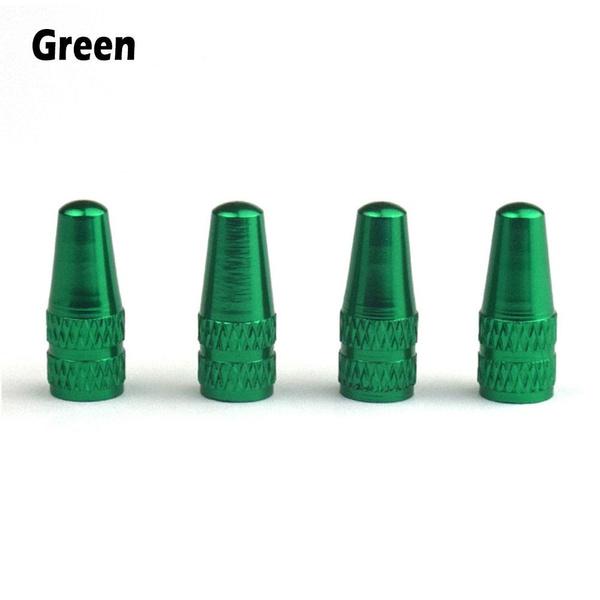 4 шт. колпачки для клапанов Presta для велосипеда, пылезащитный чехол, прочный алюминиевый сплав для горного велосипеда, аксессуары для велосипеда