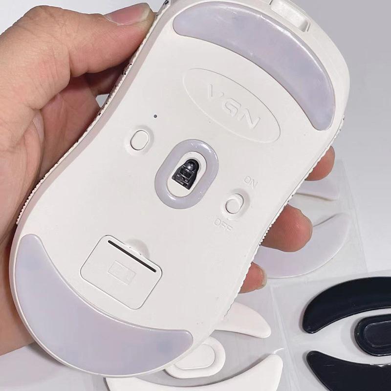 1 комплект ножек для мыши, коньки, накладки для Vgn Dragonfly F1 Pro Max/Pro, накладка для ножек мыши, нескользящая наклейка