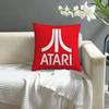 A-AtariS Игровая Логотип Подушка Чехол Диван Декоративный Дом Двусторонний Принт Плюшевый Квадратный Подушка Декоративная Наволочка Подушка Декор Чехол