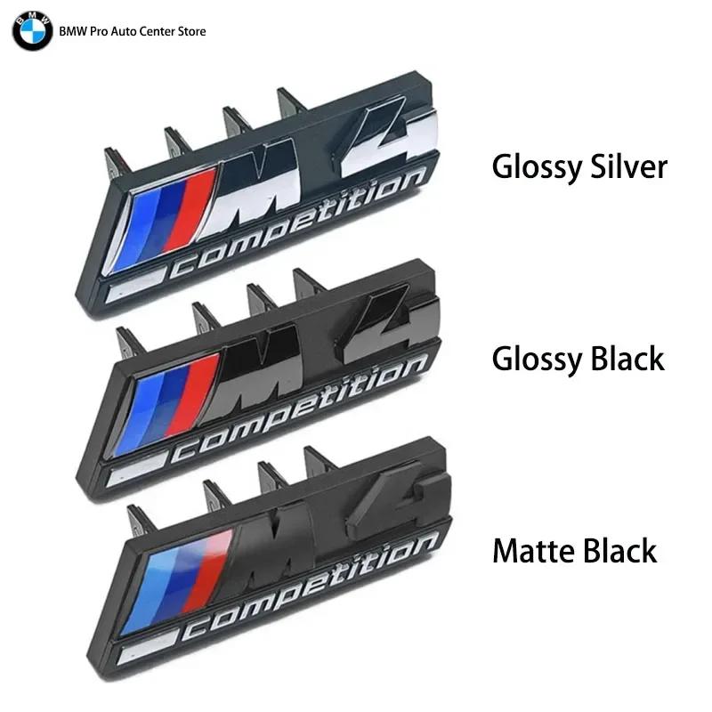 QHIT7 Hot For BMW 3D Emblem Car Front Grill Badge M1 M2 M3 M4 M5 M6 M7 M8 Competition E92 E93 F36 G01 G02 G05 G11 G12 G21 G29 G30 G31