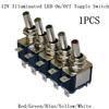 Премиальный 12В Подсветка Вкл/Выкл SPST Тумблер для Автомобиля Лодки Ралли Гонки