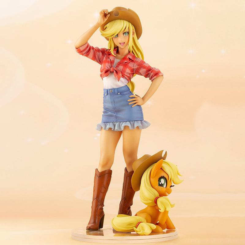 Kotobukiya My Little Pony Эпплджек My Little Pony Бисёдзё ПВХ Экшн-фигурка Аниме Фигурка Модель Игрушки Коллекционная Кукла Подарок