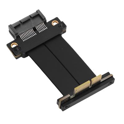 Кабель-райзер PCIE 4.0 180 градусов Полная скорость без потерь Gen 4 Удлинительный кабель для видеокарты GPU для M.2 WiFi USB Звук