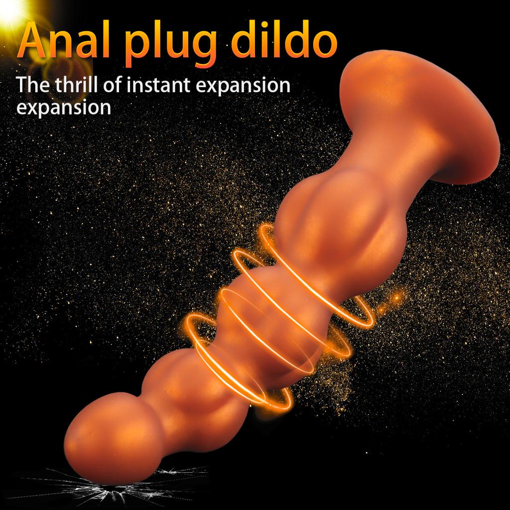 Muscle 4-Ball Силиконовые Большие Тянущиеся Бусины Бусины Анальная Пробка Женская Нерестовая Вид Любовных Игрушек Анальная Пробка Мужские и Женские Игрушки Для Взрослых