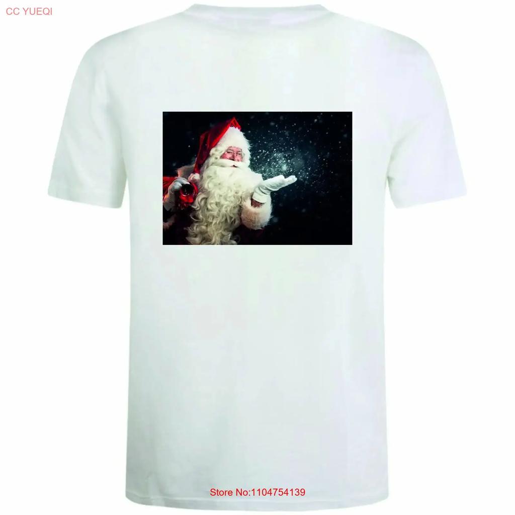 Santa Claus T Shirt vintage Washed homme Breathable designer clothes streetwear Comfortable Casual Top For Everyday Wear