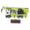 Crane Toy Truck for Boys Girls Extendable Arm Sound Light Openable Door Alloy Metal Construction