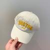 Children Baseball Cap Fashion Letter Embroidery Boys Girls Hip Hop Summer Sun Hat Adjustable Kids Solid Color Caps