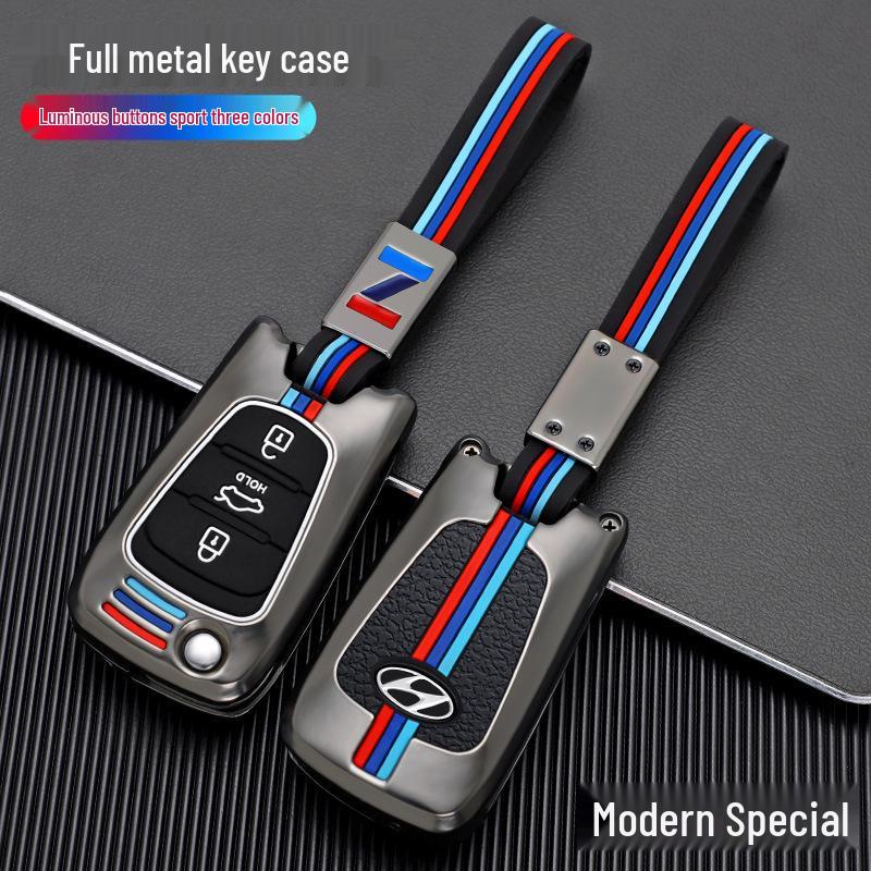 Совместимый чехол для ключа для Hyundai: Elantra, Langdong, Reina, Sonata 8, ix35, Lingdong, ix25