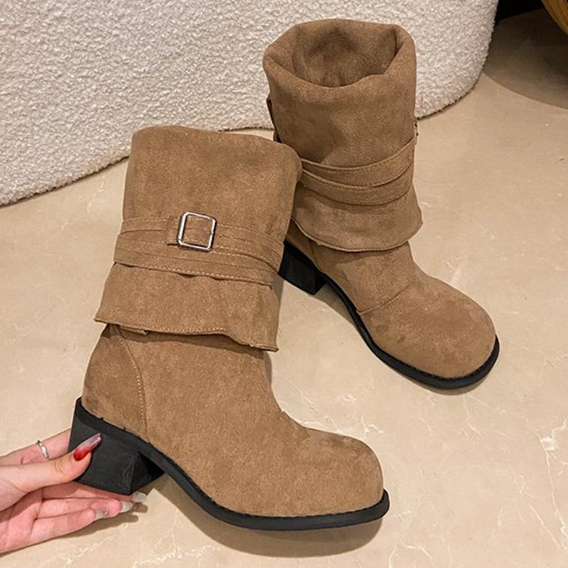 Высококачественные винтажные съемные ботинки Wasteland Y2k Style, женские ботинки в стиле вестерн, размер 35-42