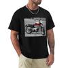 The Trophy Tr6 Classic Motorcycle T-Shirt Vintage Anime Shirt Oversized T Shirt Men T Shirts