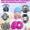 12 шт. Противоаэрозольный фильтр 2097 для респиратора для серии 6000 7000 FF-400