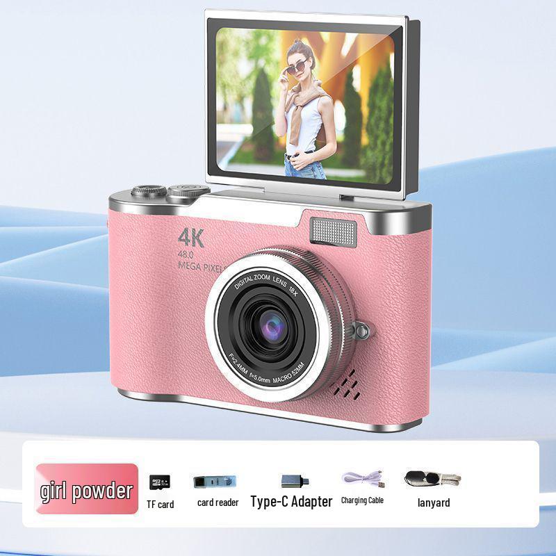 2025 New WiFi Flip Screen HD CCD Instant Camera for Students