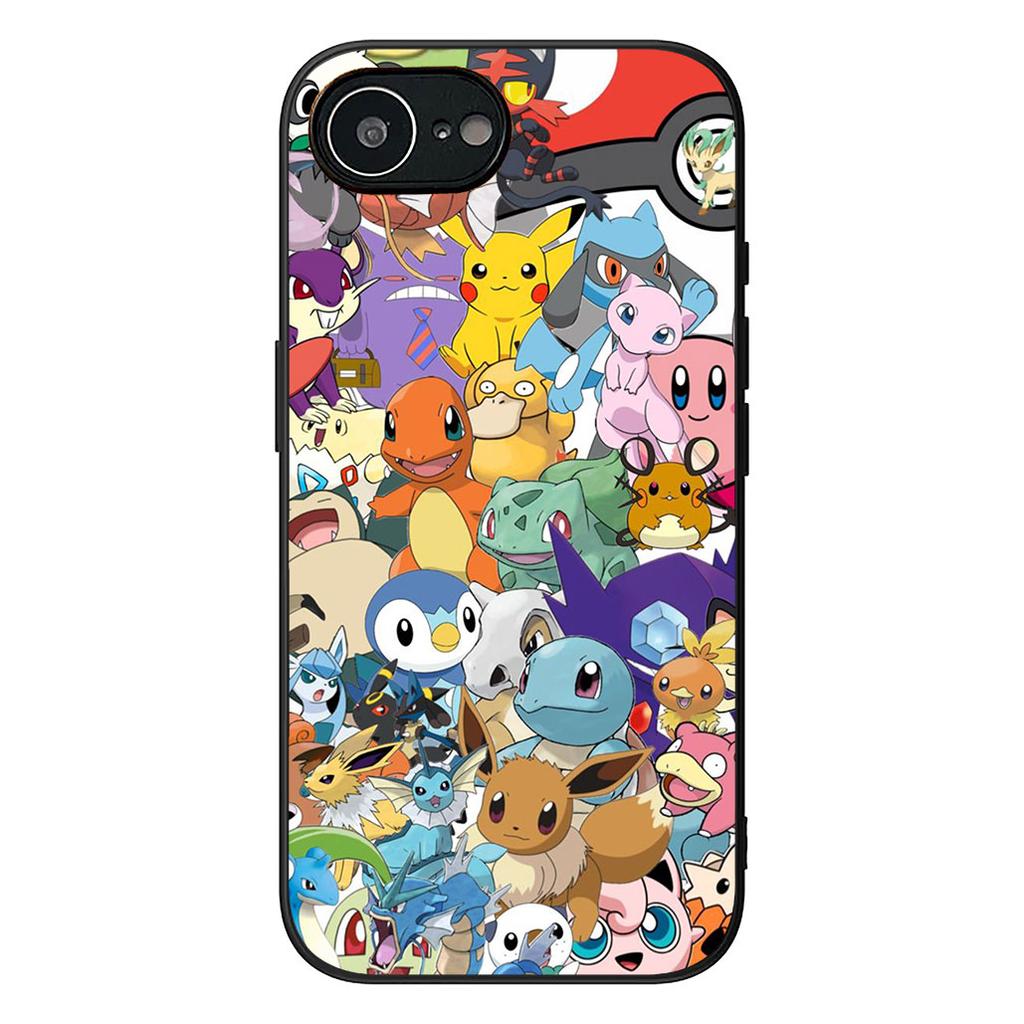 P-Pikachus Mew P-Pokemons Mewtwo Cover for Motorola Moto G86 G14 G35 G34 G45 G55 G67 G75 G85 G24 G15 G54 G57 Power Phone Case
