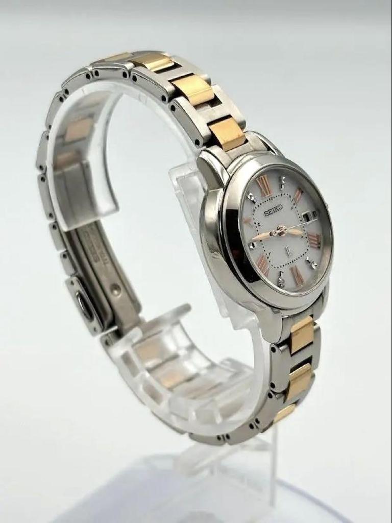 [USED] SEIKO Lucia 1B22-0CK0 Solar Watch, Operation Confirmed, 927