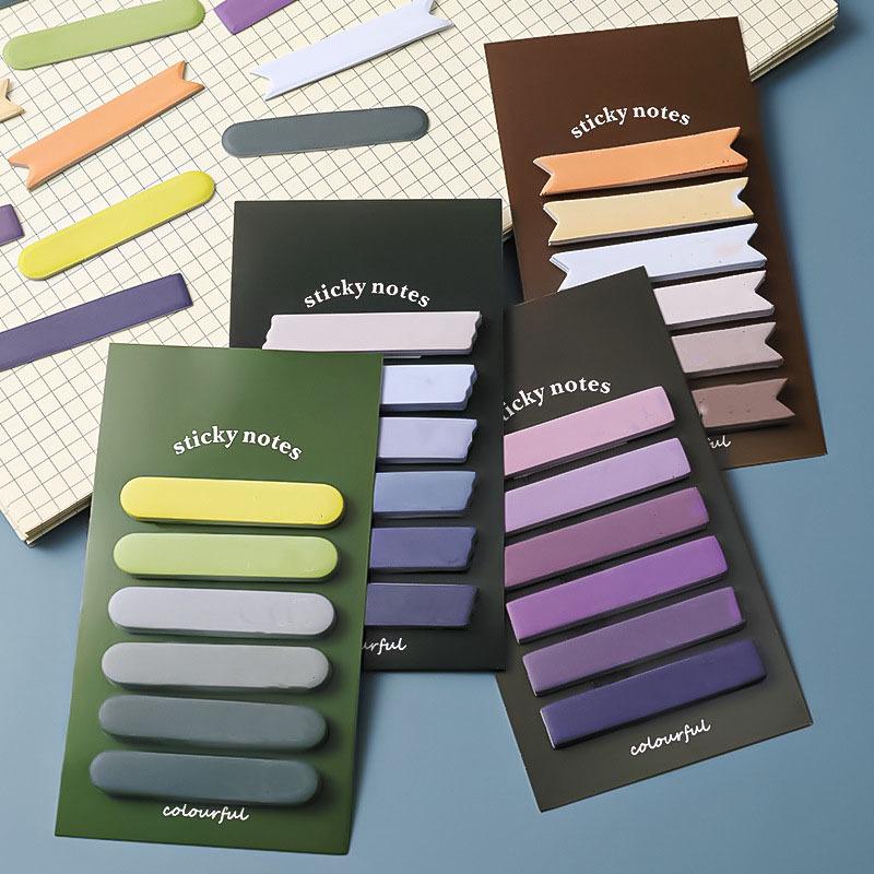 Липкие заметки Morandi Gradient - Мягкие, приглушенные цвета для заметок и планирования