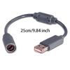For Xbox 360 Controller Cable Splitter USB Breakway Wire Game Player Convert Adapter Line Connector Cord Replacement Cable
