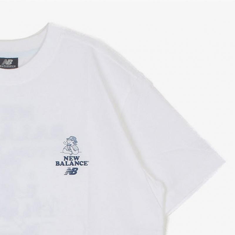 New Balance Футболка Half Club Uni Nb Boston с коротким рукавом Overfit Nbnefco263 10 с коротким рукавом