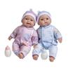 JC Toys Lots to Cuddle Baby Мягкое тело, разработанное Беренгером 35024 Младенцы, 13-дюймовая кукла, Близнецы, [Б/У]