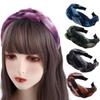 Wide Edge Girls Mesh Korean Style Headband Twisted Braid Hair Hoop Hair Accessories Women Headband