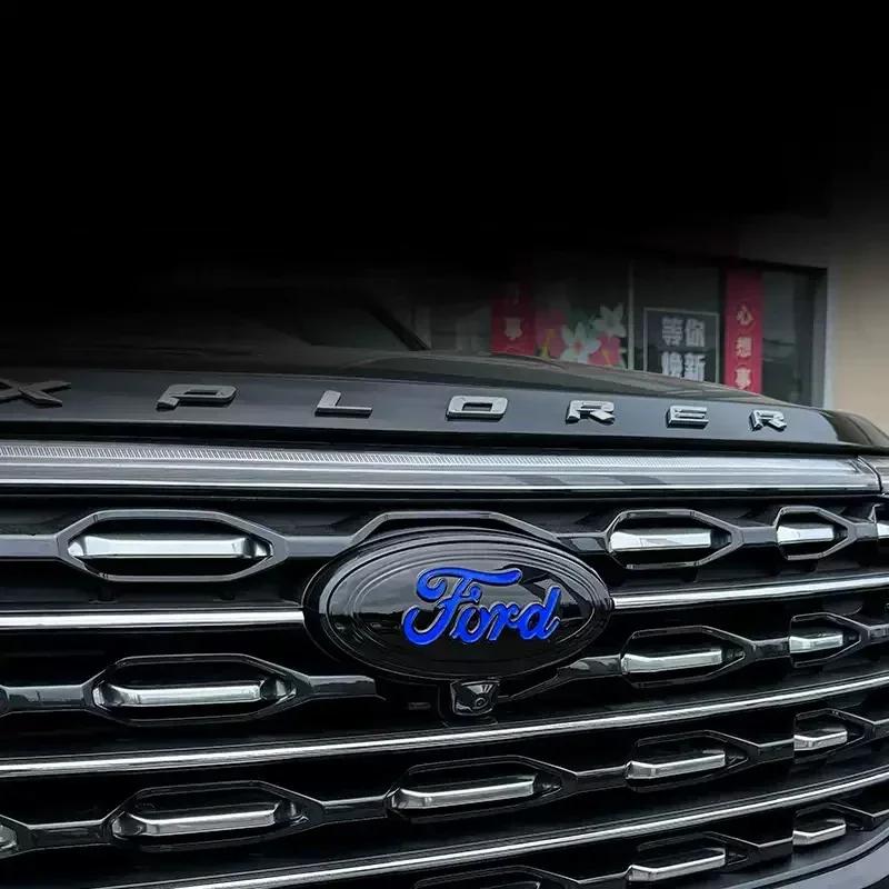 Горячая наклейка на автомобиль Для Ford Наклейка на руль автомобиля Передняя наклейка Задний значок для Ford Explorer Escape Escape ST Kuga Mondeo Focus