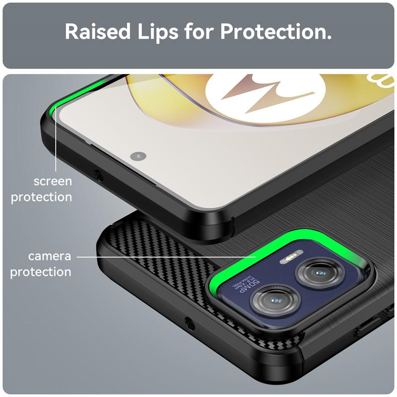 Для Motorola Moto G73 5G Чехол Motorola Moto G13 G23 G53 G73 5G Чехлы Противоударные TPU Телефон Задняя Крышка Motorola Moto G73