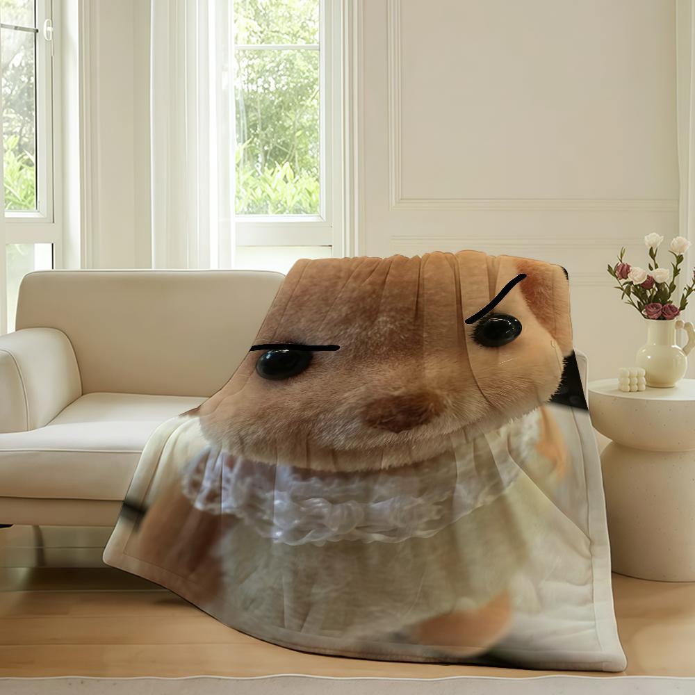 Мультяшное милое одеяло S-Sylvanian для дивана, офиса, кровати, самолета, путешествий, сна, чтения, отдыха, кемпинга. Мягкое и теплое