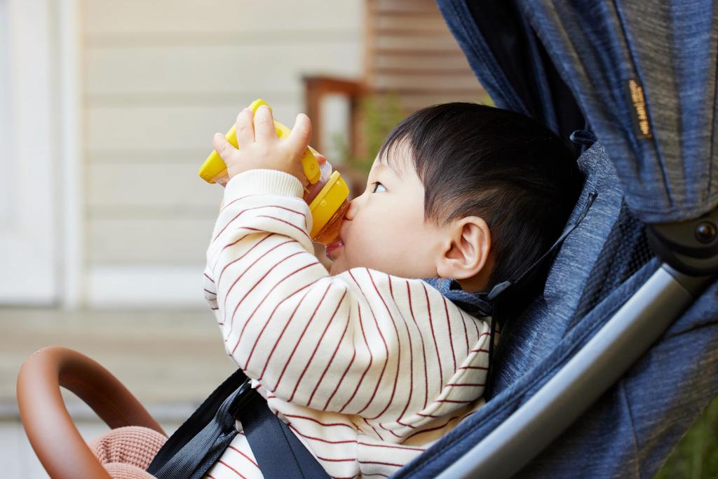 NUK Premium Choice Learner with Temperature for Cup Drinking Practice Bottle, Kyoryu, 150ml, Graduations, (FDNK10743996Y)