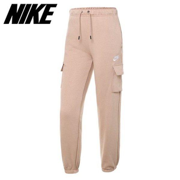 Nike Galleria Nike женские брюки-карго со средней посадкой из флиса S nSw essential DD8713 60