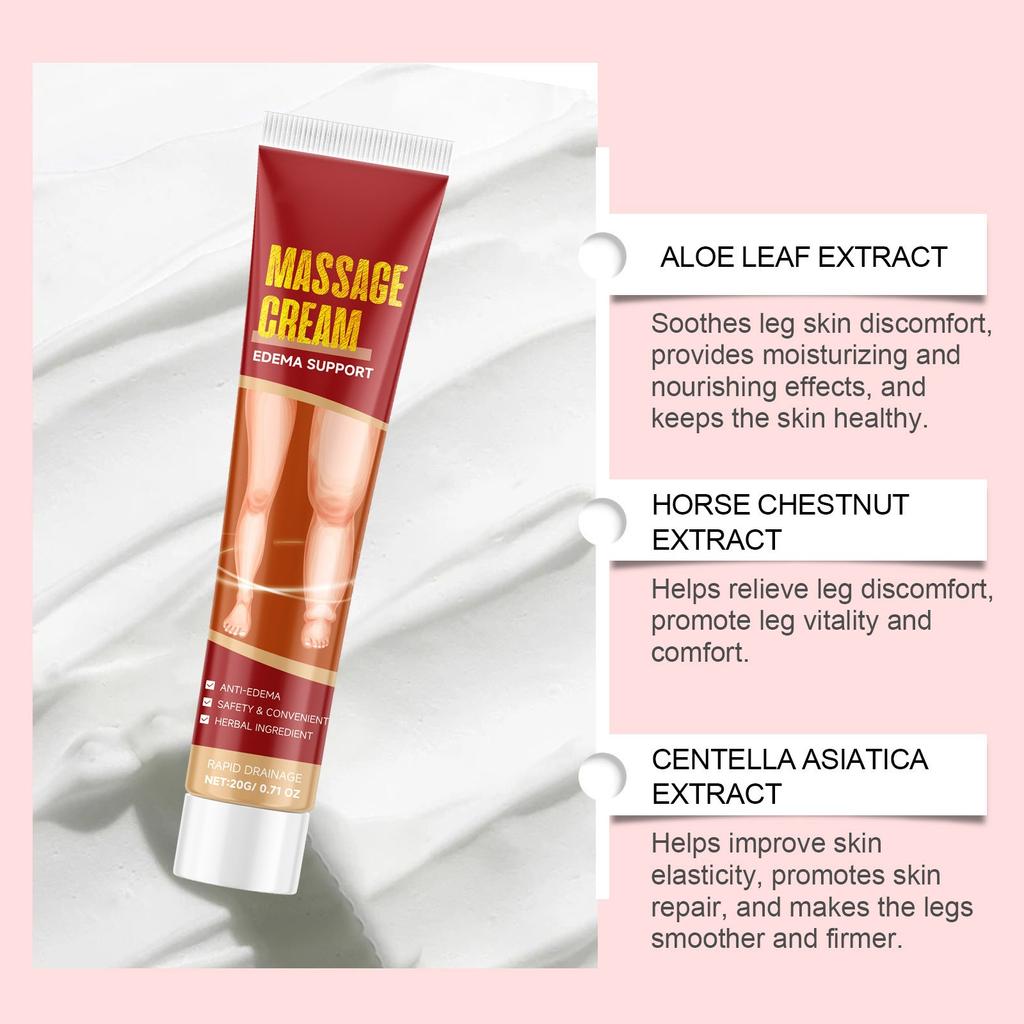 Крем для ухода за ногами на основе трав, балуйте и массируйте кожу ног, чтобы облегчить дискомфорт в ногах, крем для ежедневного ухода