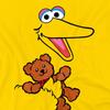 Sesame Street Unisex Adult Radar Big Bird Face T-Shirt