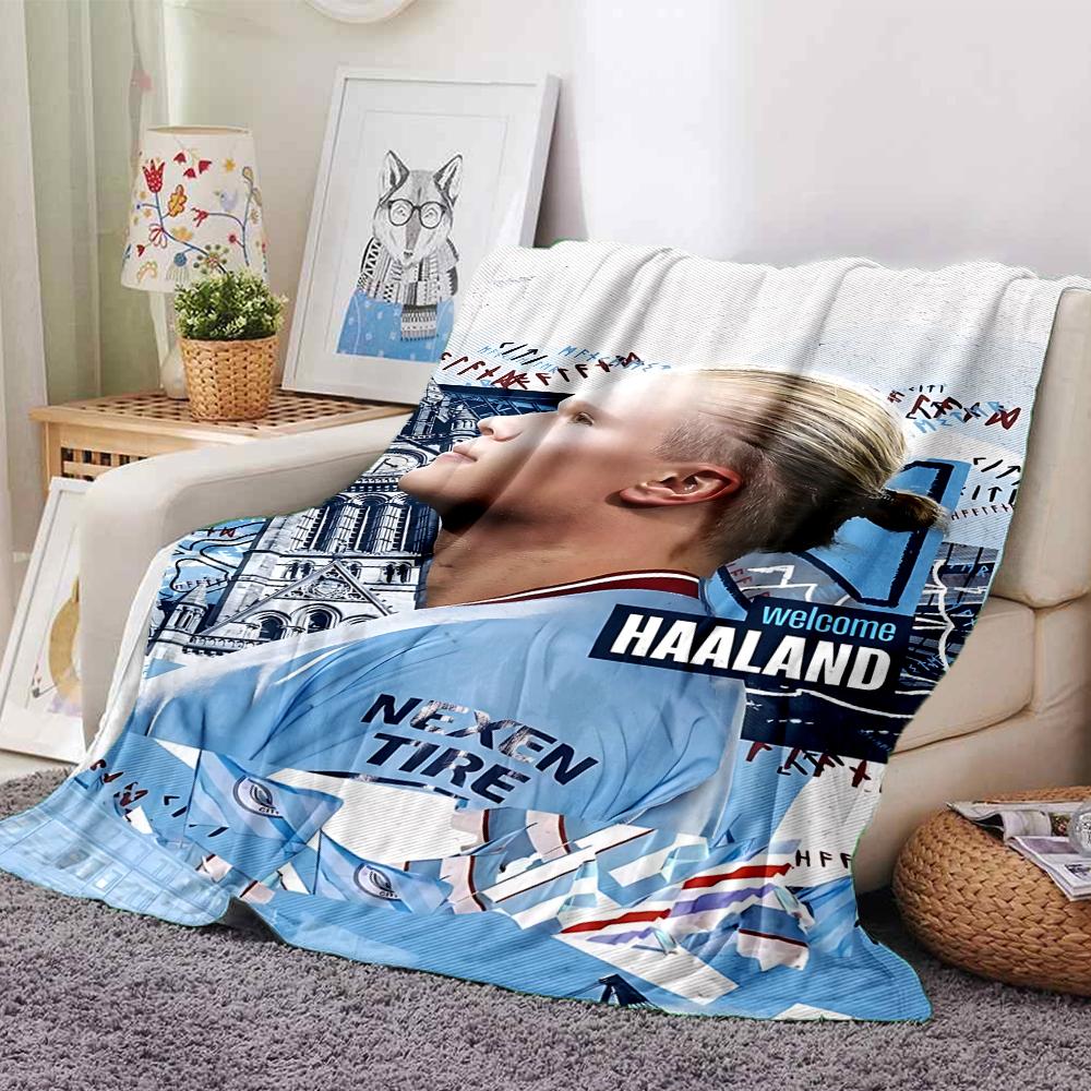 Welcome Manchester City Blankets Flannel Printed Breathable Warm Throw Blanket for Home Office Bedspreads 0708a74