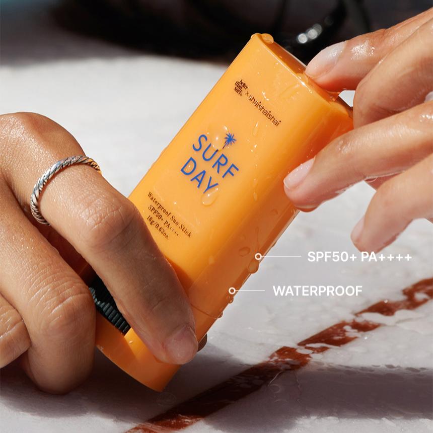 shaishaishai Водостойкий солнцезащитный крем Surf Day SPF 50+ PA++++ 18 г