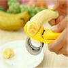 Stainless Steel Banana Cutter Fruit Vegetable Sausage Slicer Salad Sundaes Tools