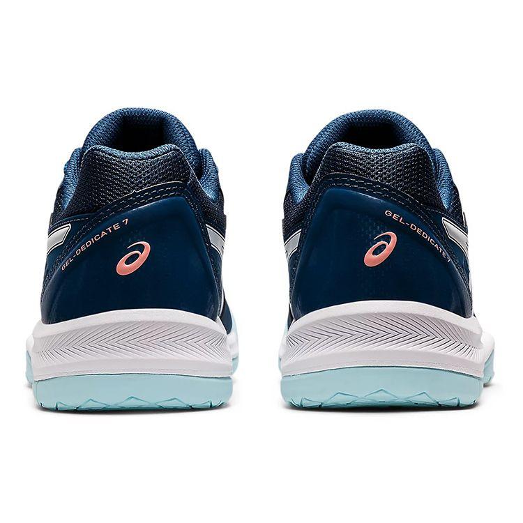 Asics Gel-Dedicate 7 Низкие Прочные Теннисные Кроссовки Женские Синие 1042A167-402