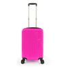 Чемодан маленького размера из АБС-пластика розового цвета 16416