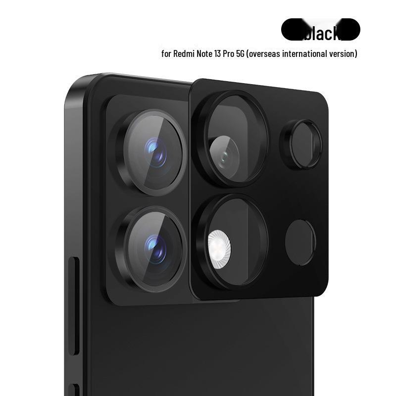 Redmi Note 13 Pro 5G металлическая наклейка на объектив для международной версии - пленка для объектива мобильного телефона