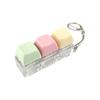 Key Button Finger Keyboard Keycap Decompression Toy Relaxing Fidget Keychain  Adult