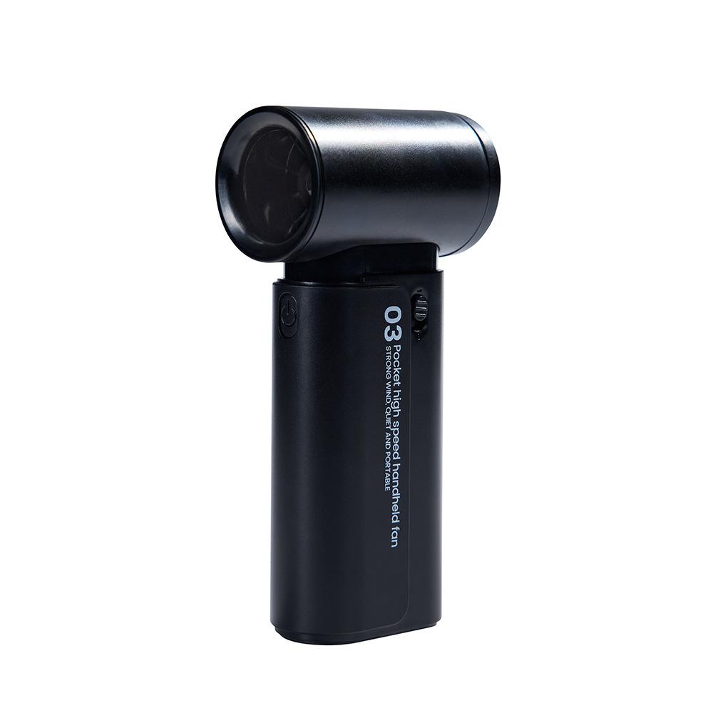 Handheld Small Fan, Outdoor Portable Ultra-high-speed Turbine Ultra-long Battery Life Powerful Small Fan