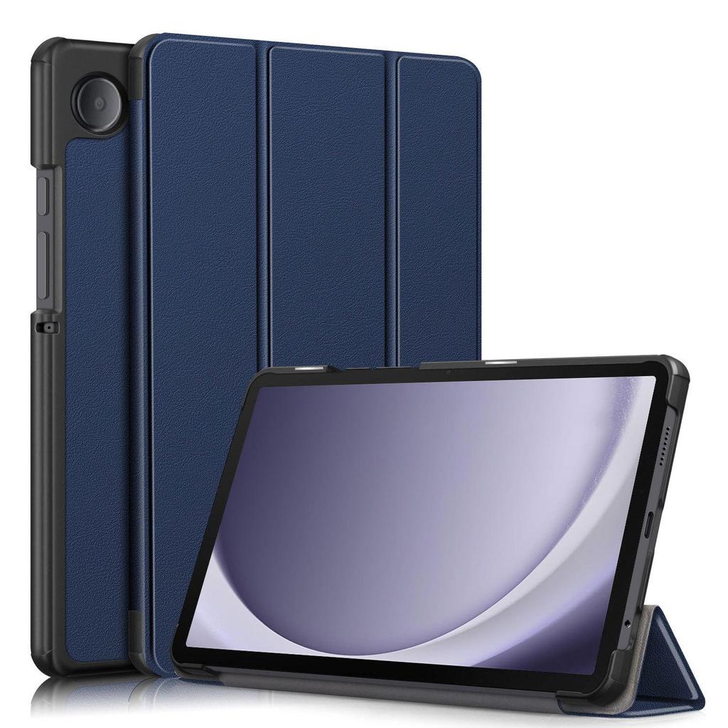 2023 Samsung Tab A9 8.7-inch SM-X115 Кожаный чехол Тройная подставка-обложка